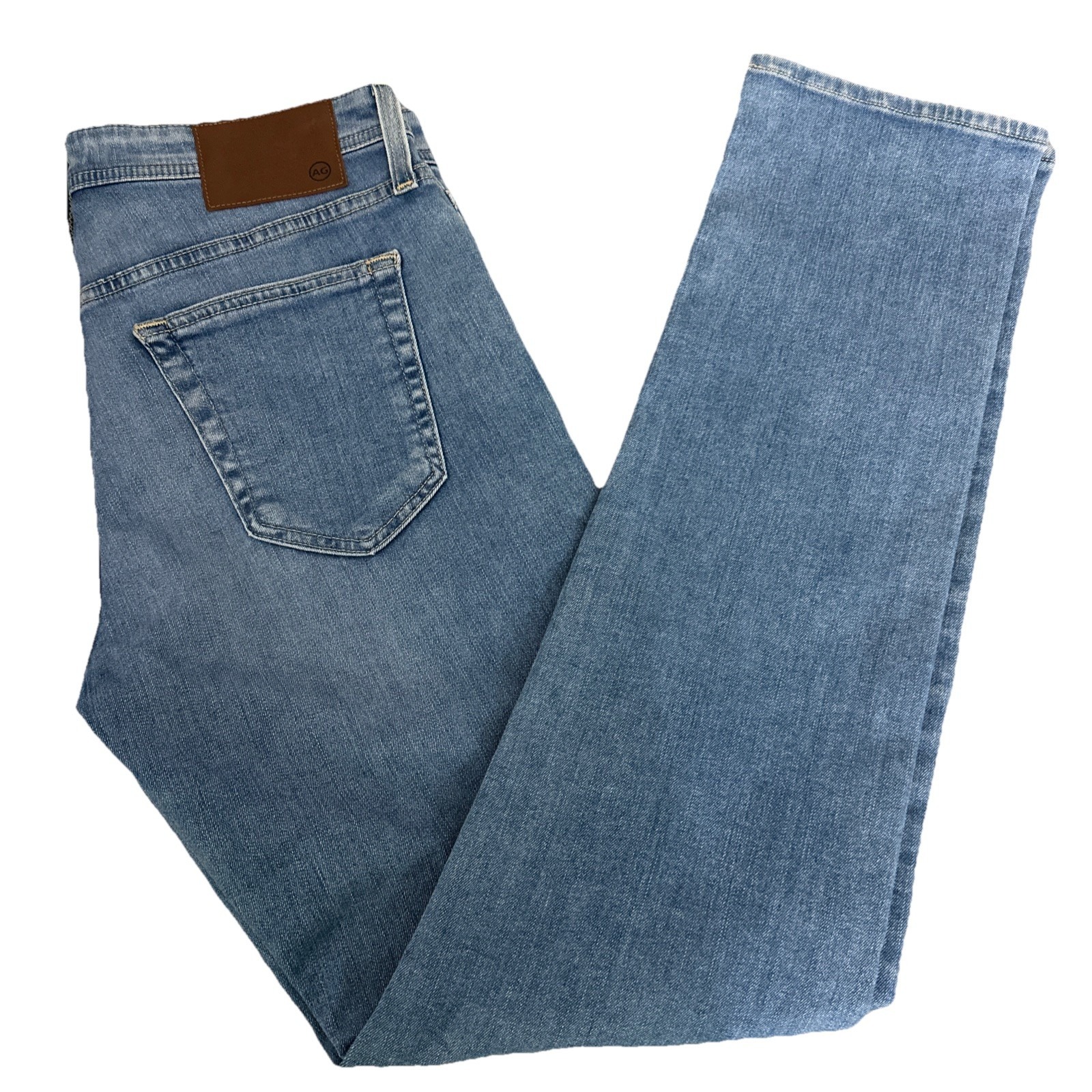 Ag Adriano Men's Goldschmied The Tellis Modern Slim Fit Blue Pants Size 32x34 Nw